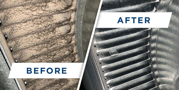 Air Duct Cleaning Carrollton TX Before and after